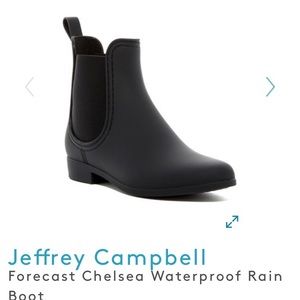 Jeffrey Campbell Chelsea Waterproof Rain Boot